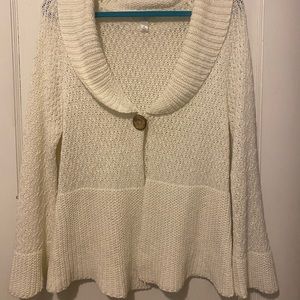 Dress Barn Cream Cardigan